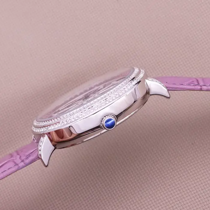 Davena Roate – montre de luxe en cuir véritable pour femmes