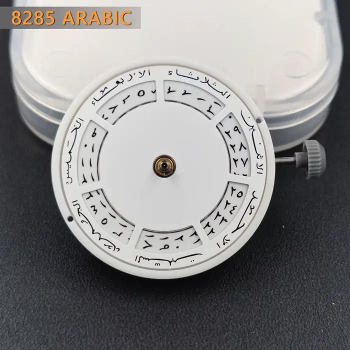 Miyota 8285 mouvement mécanique automatique Version arabe Date semaine disque 21 bijoux haute précis