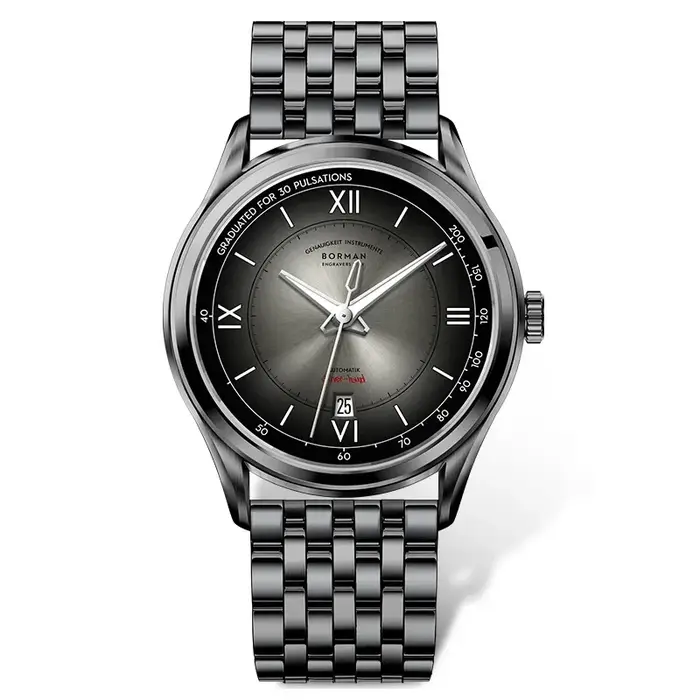 BORMAN BM3878 montre supérieure nouveau 41.5 luxe hommes automatique mécanique montres