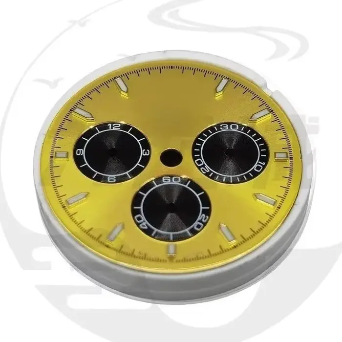 Cadran de montre compatible avec le mouvement 7750, cadran de montre pour la série Dtona