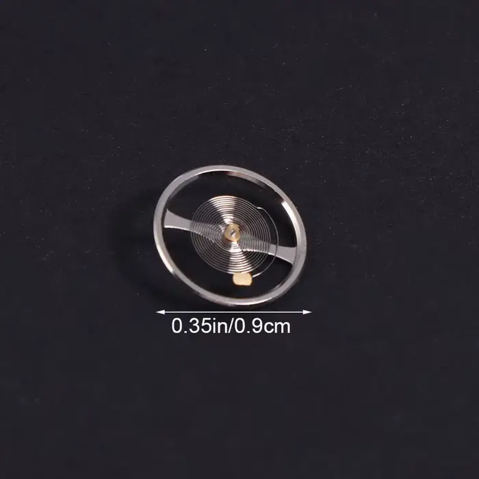 Roue d'équilibrage avec ressort blanc pour mouvement NH35/36, accessoires de mouvement de montre, fa