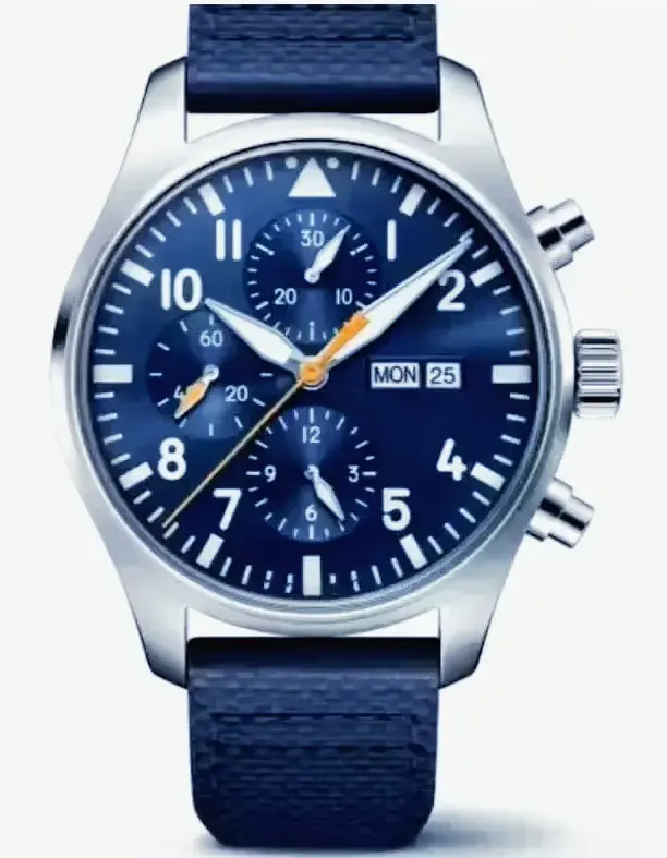 Montre mécanique automatique personnalisée style rétro thème Le Petit Prince pour homme couleurs argent bleu brun ocassions spéciales