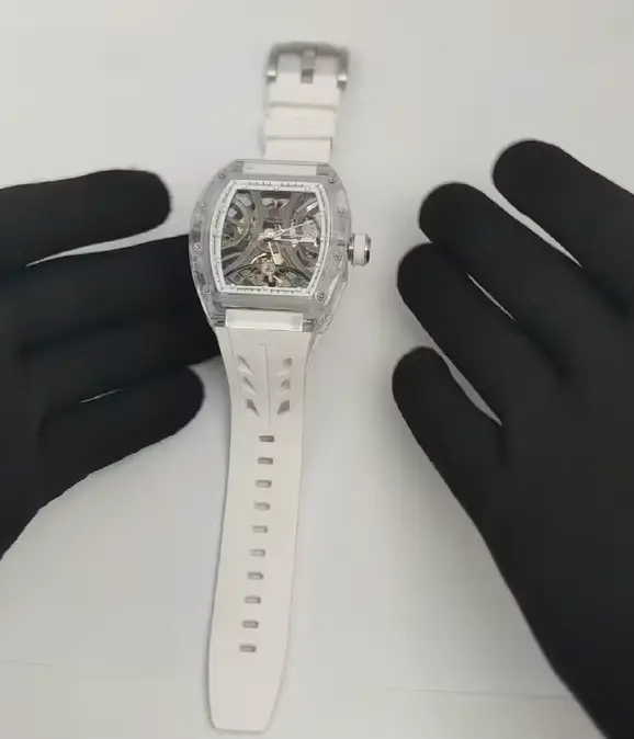 Montre-bracelet mécanique Gorman 2026 Tonneau, automatique, pour homme d'affaires, avec cadran ajour
