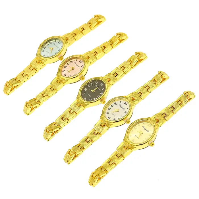 Montre CYD CHAOYADA Luxe Vintage Quartz Femme Occasions Spéciales Elégante Polyvalente Bracelet Doré