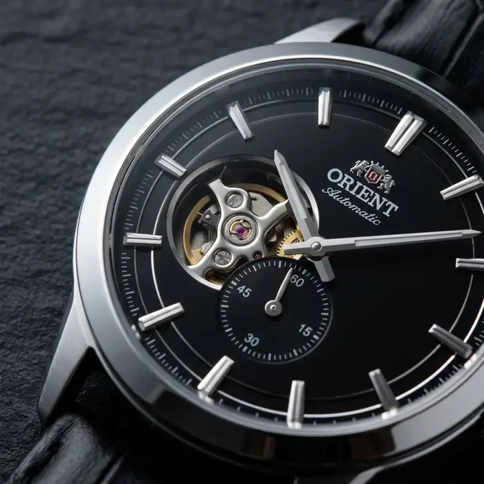 Montre automatique Orient Open Heart Skeleton pour homme