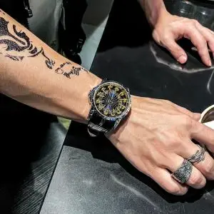 Montre pour homme de luxe haut de gamme et élégante, montre conceptuelle Douze Chevaliers de la Tabl