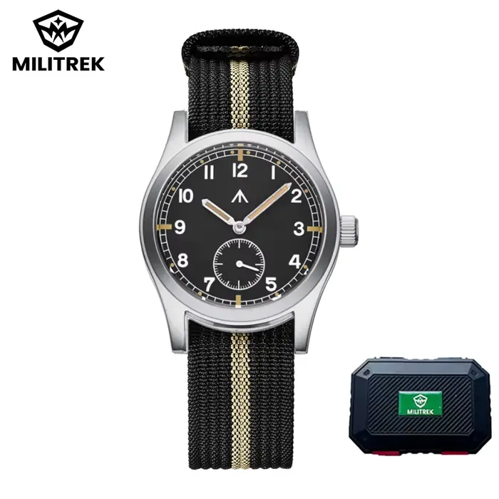 MILITREK 2025 montre à Quartz pour hommes mis5 1L45 37mm verre saphir militaire lumineux étanche en 