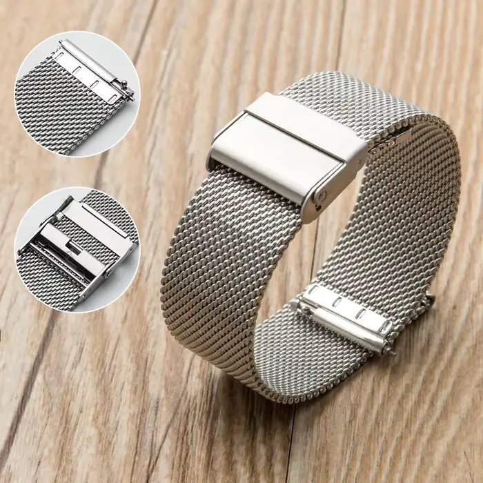 Bracelet à boucle milanaise en maille universelle