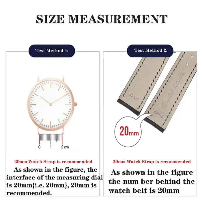 Bracelets de montre en toile et Nylon