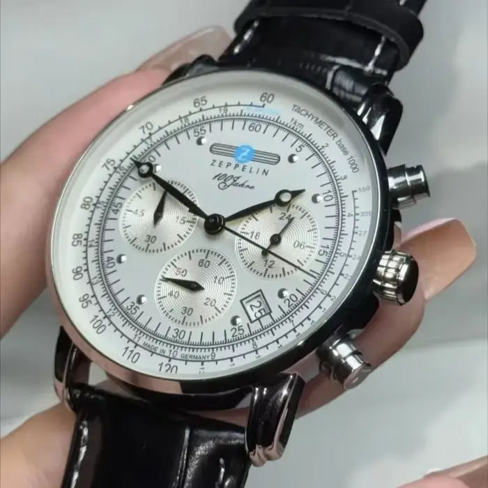 Nouvelle Montre Classique Homme 2026 Avec Fonction Chronographe et Calendrier Complet En Acier Inoxydable Pour Occasions Spéciales