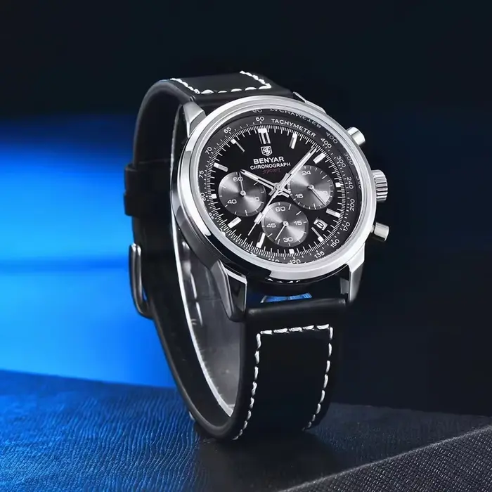 BENYAR 5188 nouvelles montres à Quartz pour hommes Top marque 42MM montre militaire de luxe chronographe 30M étanche mâle horloge Reloj Hombre
