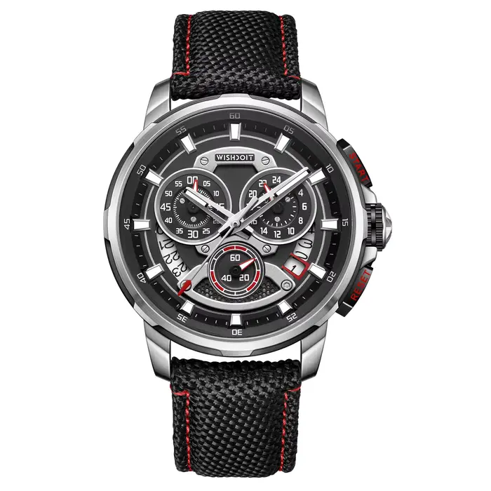 WISHDOIT – montre de sport à Quartz automatique, processus de creux, qualité de course, verre saphir