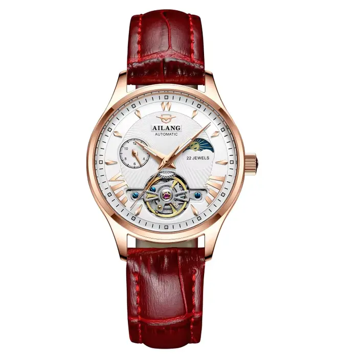 Montre automatique mécanique pour femme de la marque AILANG, montre de luxe étanche pour femmes, squ