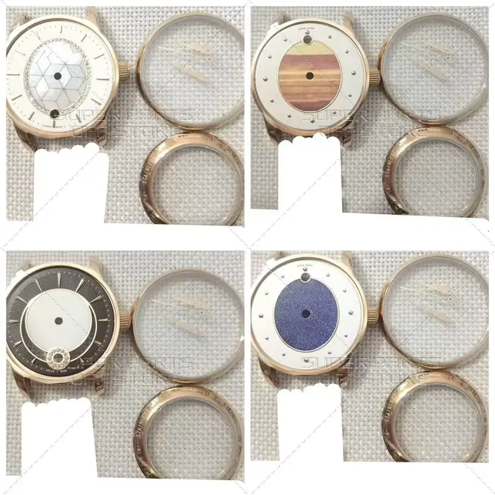 Coque de protection M007 pour montres Mido Belem en argent avec mouvement 2824 pour hommes et femmes différentes couleurs à offrir