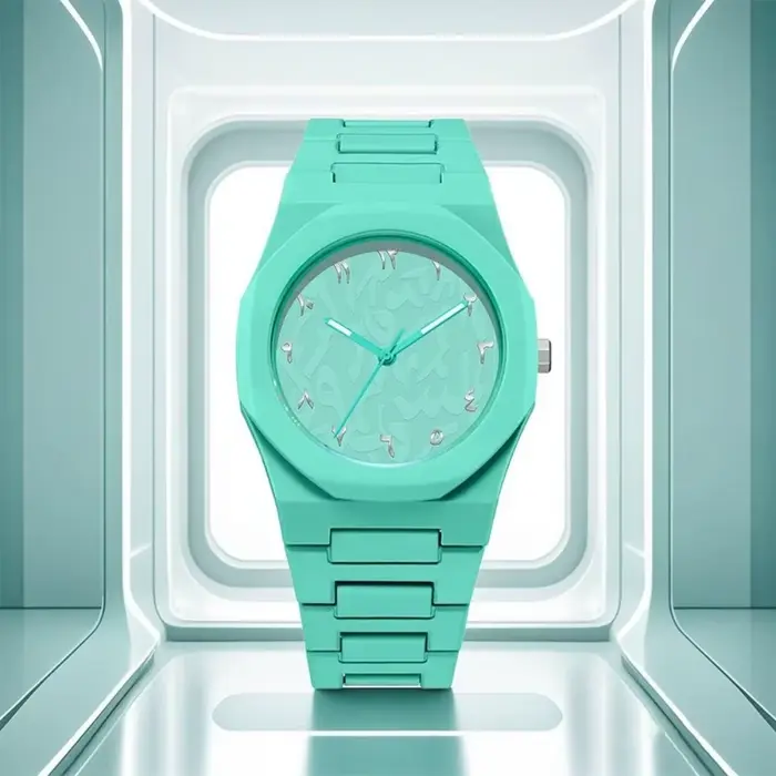 Montre étanche à cadran arabe