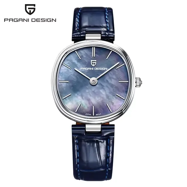 Nouvelle montre pour femme PAGANI DESIGN, montre à quartz, montre-bracelet classique en cuir, montre