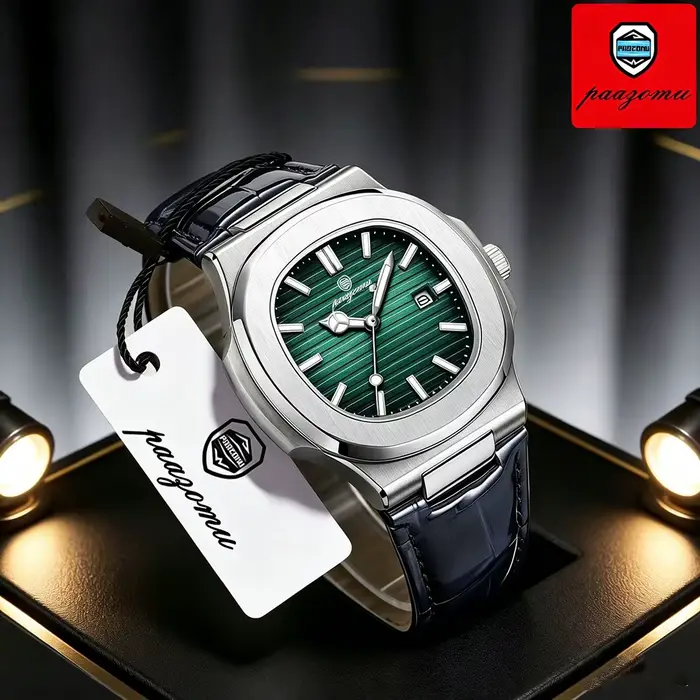 Montre carrée pour homme de la marque PAAZOMU