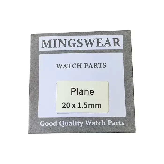 Cristaux minéraux DAHASE verre trempé ultra mince pour réparation et personnalisation de montres occassions spéciales et quotidiennes