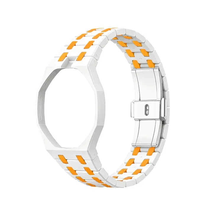 Bracelet de montre en céramique tendance pour Swatch X AP Royal POP