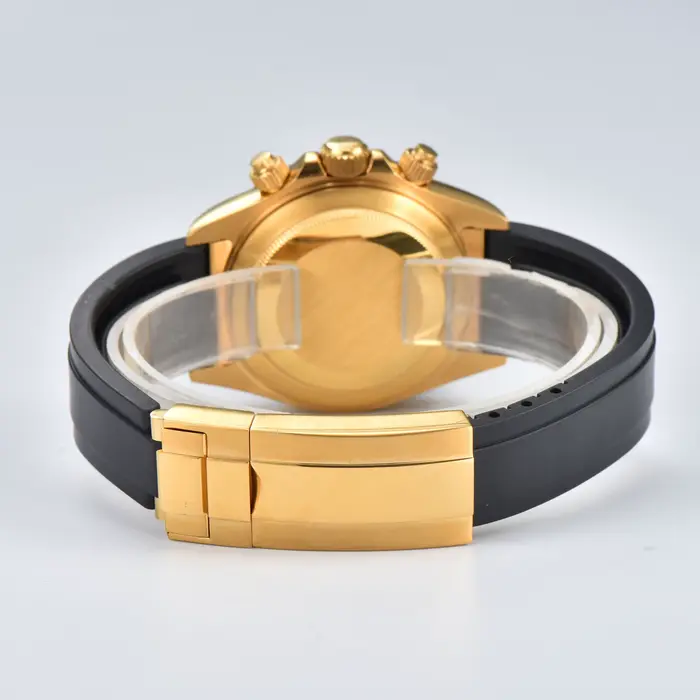 Montre OUMASHI-39.5mm Édition Limitée avec Mouvement Mécanique Auto et Fonction Chronographe pour Hommes Occasions Spéciales