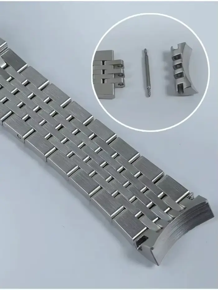 San Martin Bracelet en acier brossé