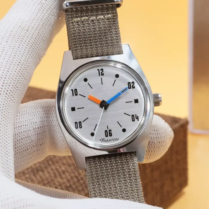 Montre mécanique à remontage manuel pour hommes