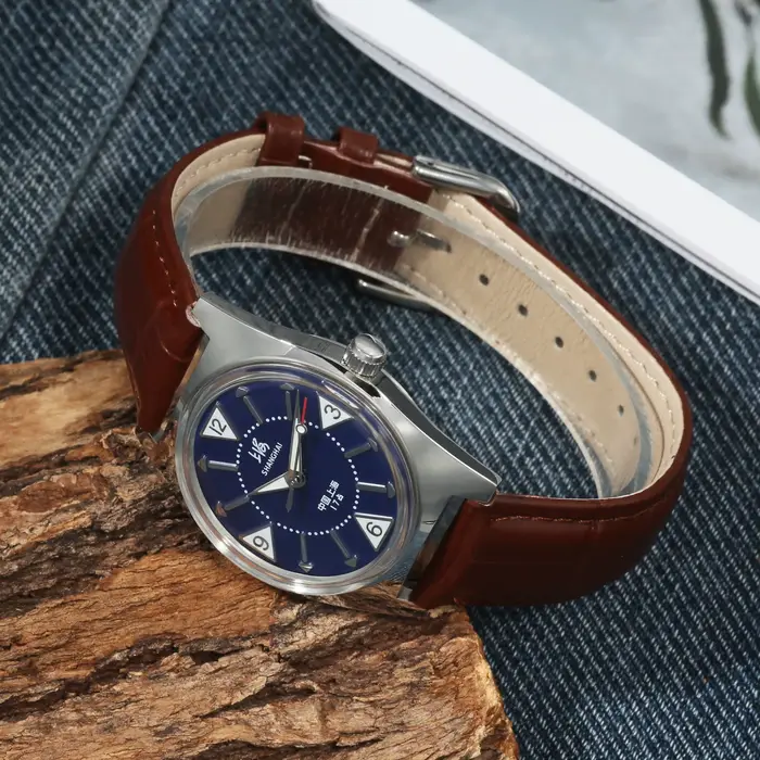 Montre mécanique étanche Shanghai 36 mm 7120 à remontage manuel