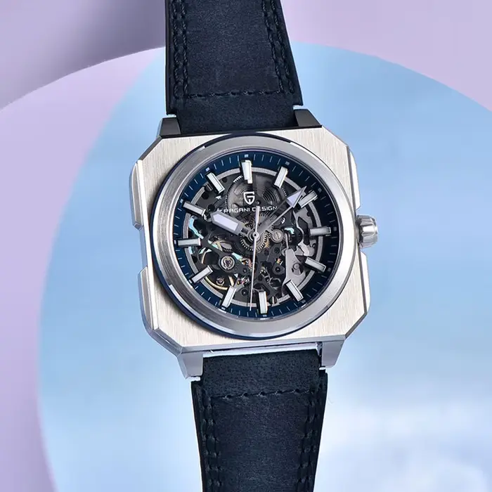 Nouvelle Montre-Bracelet Mécanique Creuse Pagani Design Robe Luxe Hommes Élégants Occasions Spéciales