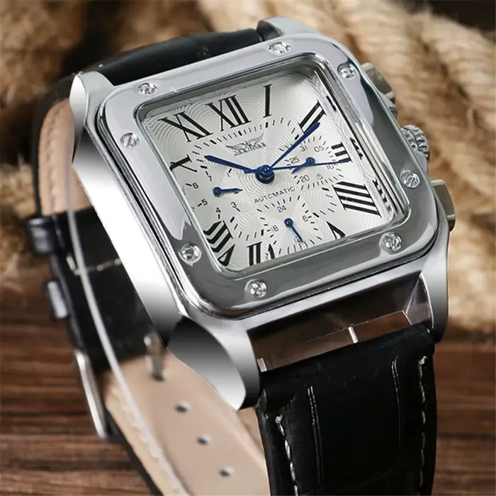 Jaragar – montre automatique squelette pour hommes