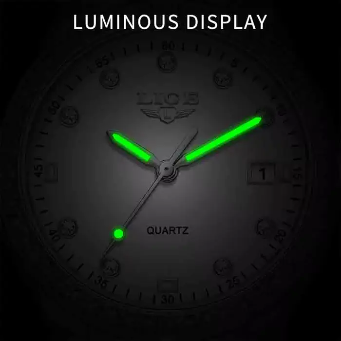 Montre-bracelet LIGE acier inoxydable quartz élégante pour femmes occasions spéciales polyvalente