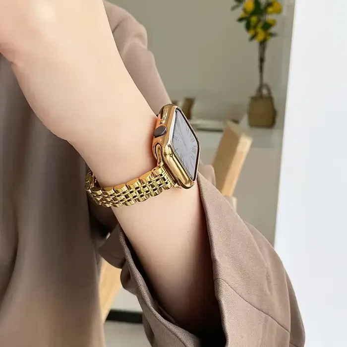 Bracelet de montre mince en acier inoxydable