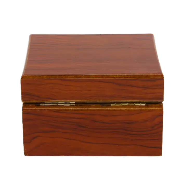 Boîte à montre simple en bois de luxe pour voyage, rangement haut de gamme pour bijoux avec coussin, étui cadeau pour montre-bracelet et bracelet pour homme