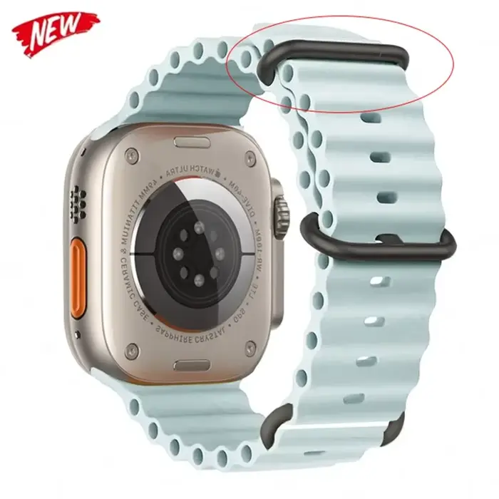 Bracelet océan pour Apple Watch Ultra 2 bandes 49mm 10 9 8 7 45mm 41mm