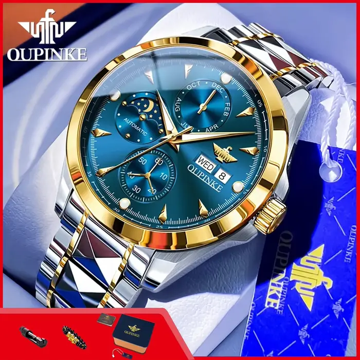 Montre automatique pour homme OUPINKE 3299