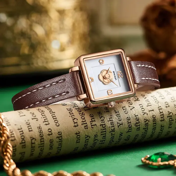 Montres pour femmes pour femme en acier inoxydable dames montre minimaliste fille horloge en plein air voyage