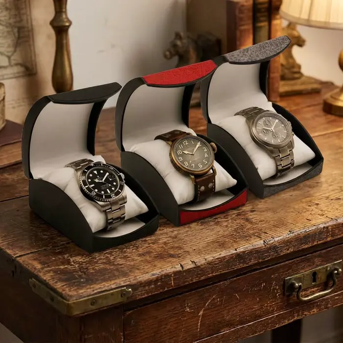 Boîte de présentation de montres