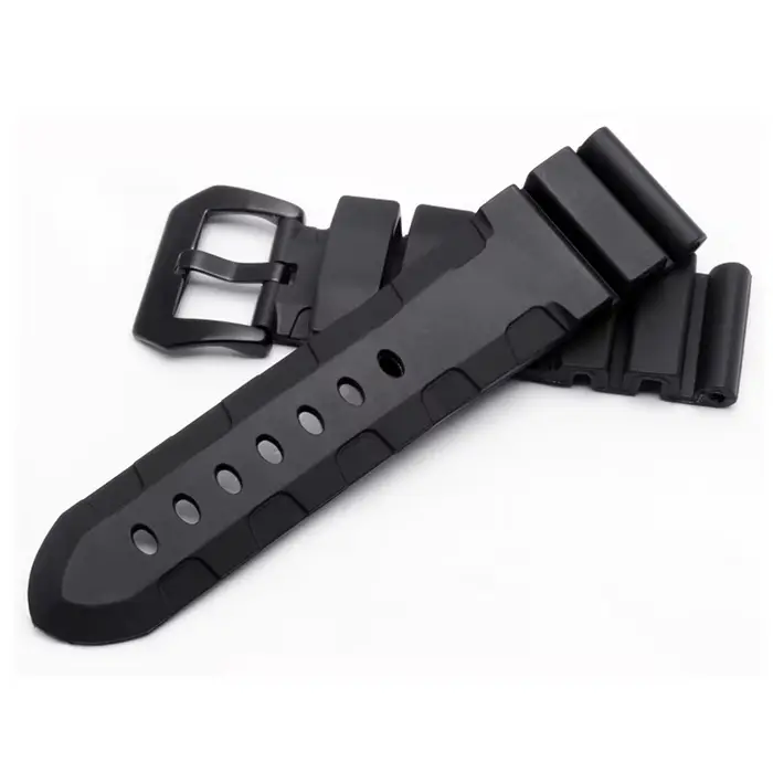 Bracelet de montre en caoutchouc de haute qualité