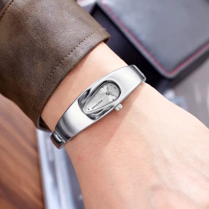 Nouvelle montre Y2K pour hommes et femmes cadran goutte d'eau irrégulière Vintage étanche montres à Quartz Relogio Masculino livraison directe
