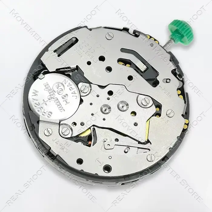 Mouvement iosn Quartz avec roue de date en blanc police moderne pour homme et femme pour différentes occasions spéciales