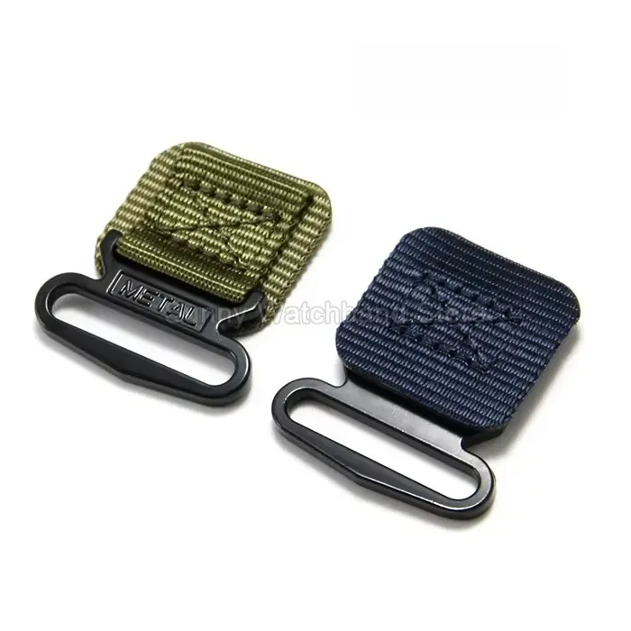 Bracelet de montre en nylon de qualité supérieure avec fermeture Velcro
