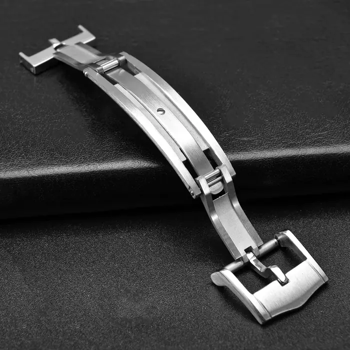 Boucle de montre déployante en acier inoxydable TONJETT pour bracelet