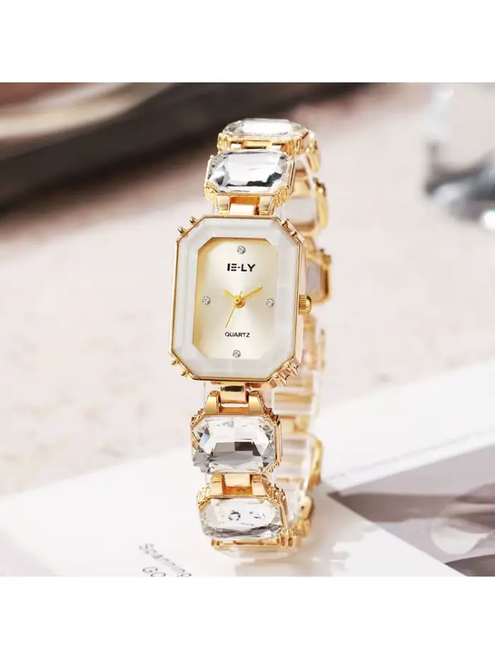 Marque femmes montre grande eau diamant