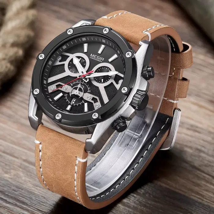 Nouvelles montres pour hommes Megir