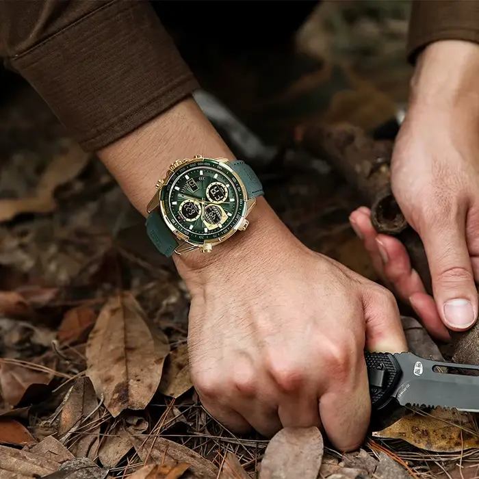 Nouveau NAVIFORCE montres pour hommes en cuir