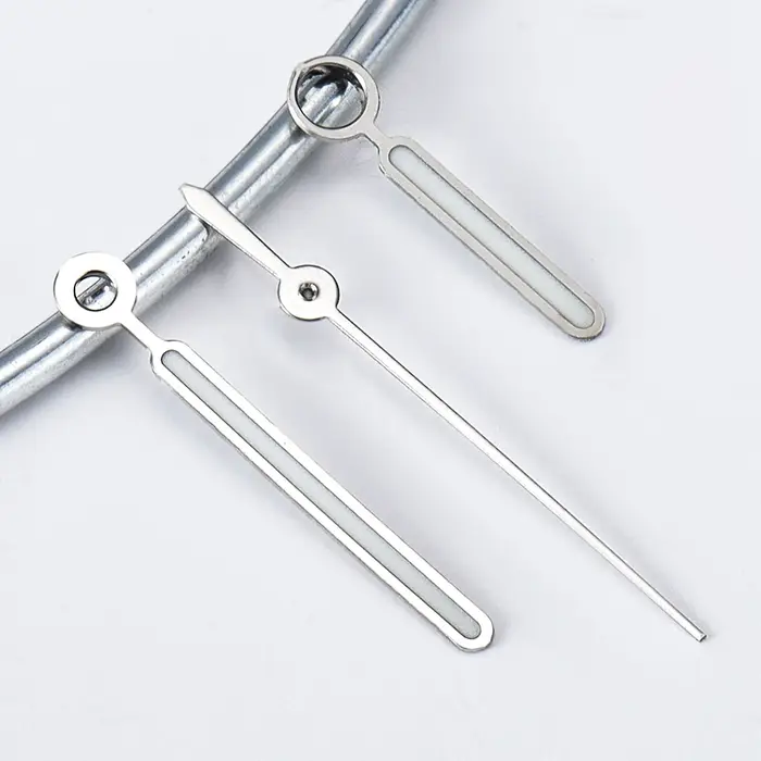 Aiguilles de montre argentées pour mouvements NH35 NH36 NH38 NH70 NH71 NH72 4R35/36 7s36/35 7002 7009