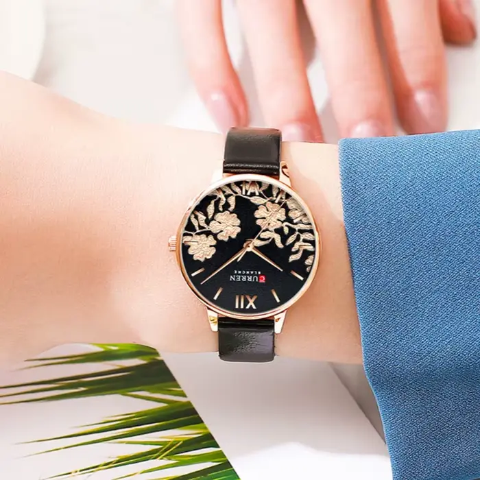 Montre à quartz classique pour femme CURREN 9065