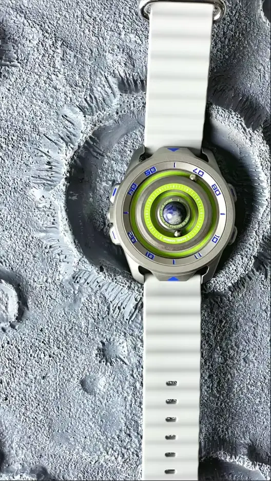Montre sport à quartz Gravity Series DG0525 design futuriste système solaire pour homme occasions spéciales