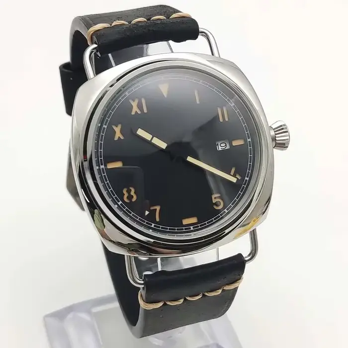 PARNSRPE Montre automatique à cadran noir