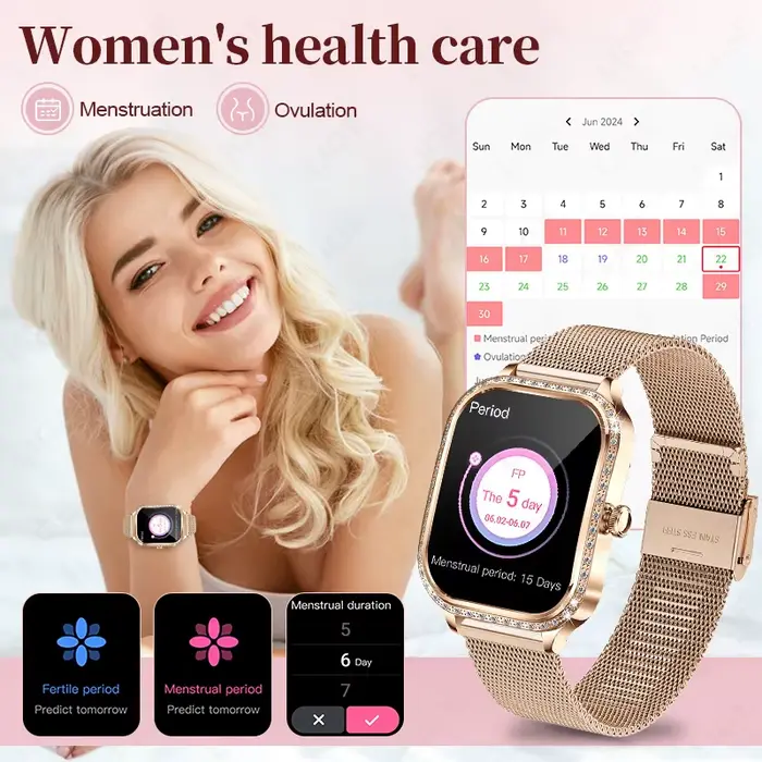 Nouvelle Montre Connectée de Luxe 2026 pour Femme
