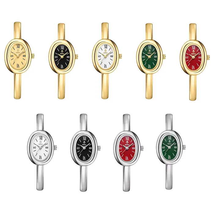 Montre à quartz résistante à l'eau pour femme YaLaLuSi : une montre-cadeau minimaliste de style bracelet pour femmes